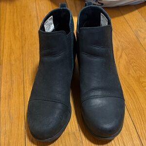 Sorel Black Ankle Booties